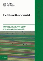 I fertilizzanti commerciali. Aspetti normativi e primi risultati sulla caratterizzazione analitica di alcuni prodotti in commercio