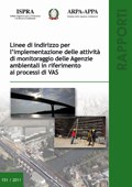 Linee di indirizzo per l'implementazione delle attività di monitoraggio delle Agenzie ambientali in riferimento ai processi di VAS