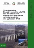 Prima ricognizione del quadro normativo sulla VAS, stato dell'arte dei ruoli e delle attività delle Agenzie e criticità riscontrate nelle applicazioni di VAS