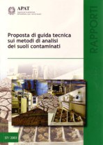 Proposta di guida tecnica sui metodi di analisi dei suoli contaminati